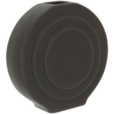 Imagem de OPALA VASO 17x17x6cm CERÂMICA CINZA