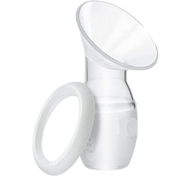 Imagem de Bomba Manual Coletora de Leite em Silicone IBMKIDS Transparente