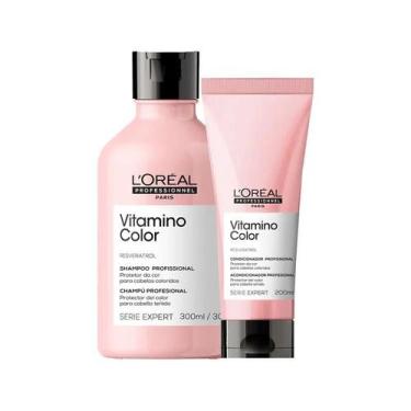 Imagem de Kit Loreal Vitamino Color Resveratrol Shampoo + Condicionador - Loreal