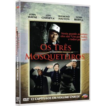 Imagem de Dvd Os Três Mosqueteiros - John Wayne