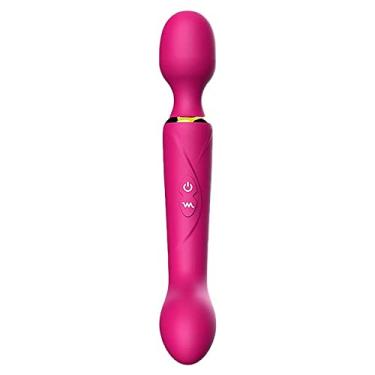 Imagem de Massageador Varinha Mágica e Vibrador Ponto G 7 Velocidades Dibe Silicone 23cm x 3,5cm Recarregável