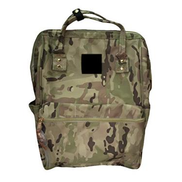 Imagem de Mochila de lona durável impermeável Legou cinza camuflado
