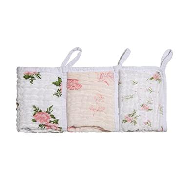 Imagem de PAPI DESDE 1974 Paninho De Boca Soft Bamboo Mami C/Prendedor De Chupeta Para Bebê 25Cm X 25Cm Contém 03 Unidades