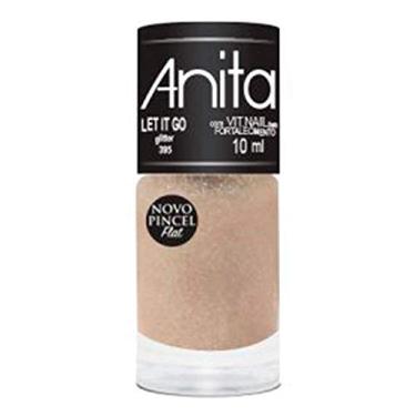 Imagem de Esmalte Glitter Anita Let It Go - 395, Alta Cobertura, Longa Duração, Nail Polish Vibrante