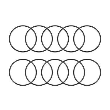 Imagem de Junta de vedação redonda de largura de 1,5 mm de borracha de nitrilo uxcell O-Rings 10 peças, 33mmx36mmx1.5mm