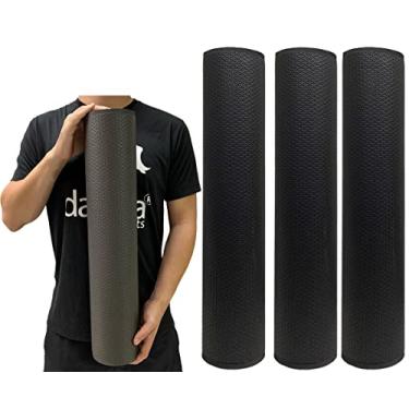 Imagem de Kit 3 Rolos Massagem Liberação Miofascial 60cm DF1062 Preto Dafoca Sports