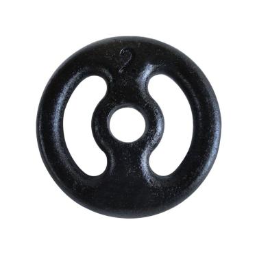 Imagem de Anilha Ferro Fundido Pintada Fitness Academia 2,0 Kg