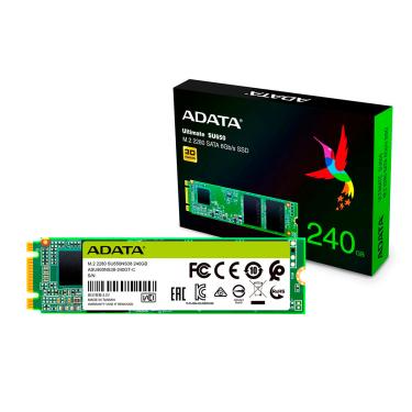 Imagem de SSD 240GB Adata Ultimate SU650, M.2 2280, SATA III 6Gb/s - ASU650NS38-240GT-C