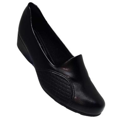 Imagem de Sapato Modare Anabela 7014.229 Feminino - Preto