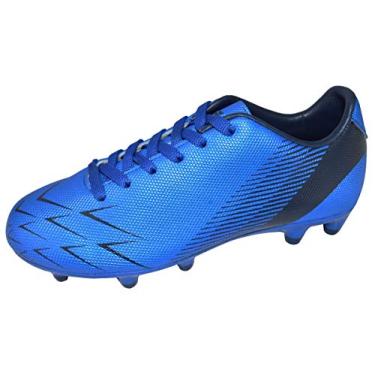 Imagem de Vizari Chuteiras infantis de futebol Cali | Crian as pequenas | Crian as grandes | Chuteiras de futebol para meninas | Chuteiras de futebol infantis | Chuteiras para crian as | Sapatos de futebol para meninas, Blue/Black, 9.5 Toddler
