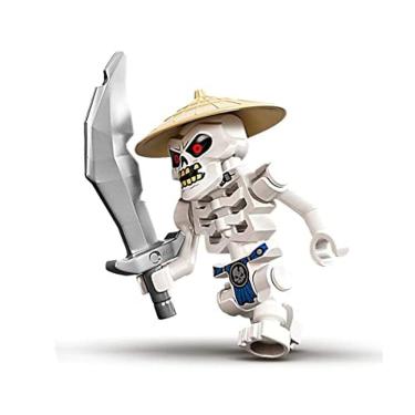 Imagem de Minifigura LEGO NINJAGO Legacy - Esqueleto Wyplash Skulkin (com chapéu e espada)