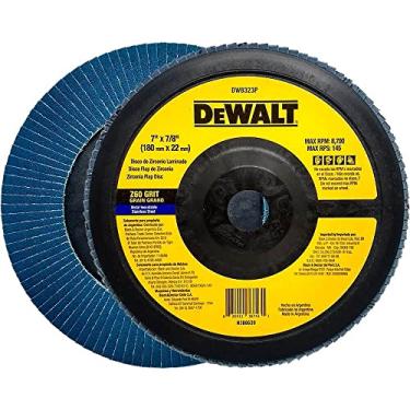 Imagem de DEWALT Disco Flap Plástico Reto DW8323P-AR Amarelo Preto e Azul DW8323P-AR