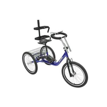 Imagem de Triciclo Adaptado Aro 20 - Azul - Dream Bike