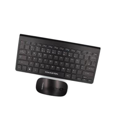 Imagem de Kit Teclado E Mouse Sem Fio Para Notebook Dell / Lenovo / Samsung  - H