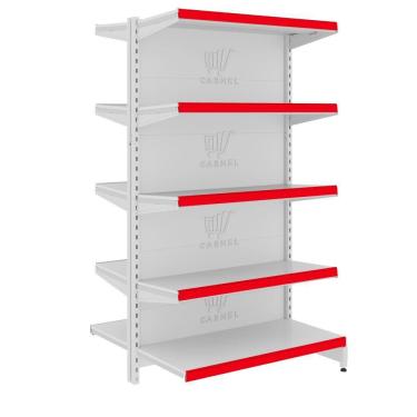 Imagem de Gôndola Expositor Loja Mercado Supermercado Centro 1 Continuação 1,70m Amapá