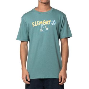 Imagem de Camiseta Element Van 2 Petróleo