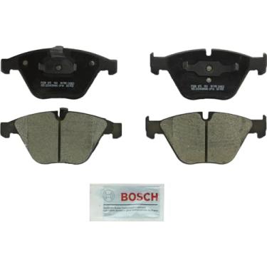 Imagem de Bosch BC918 QuietCast Conjunto de pastilhas de freio de disco de cerâmica premium para BMW 1 Series M, (xi, xDrive, i, Ci, Li), 335, 525, 528, 530, 535, 545, 550, 645, 650, 745, 750, 760, M3, Z4; Frente