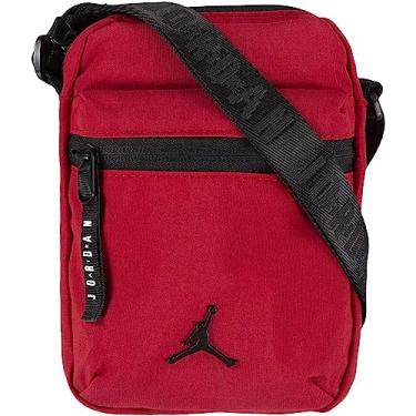 Imagem de Nike Bolsa tiracolo Air Jordan Airborne, Academia vermelha/preta