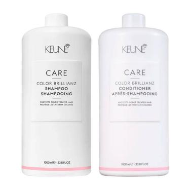 Imagem de Kit Keune Color Brillianz Shampoo 1000ml, Condicionador 1000ml