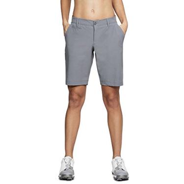 Imagem de Under Armour Short feminino de 22,86 cm, cinza zinco (513)/cinza zinco, 2