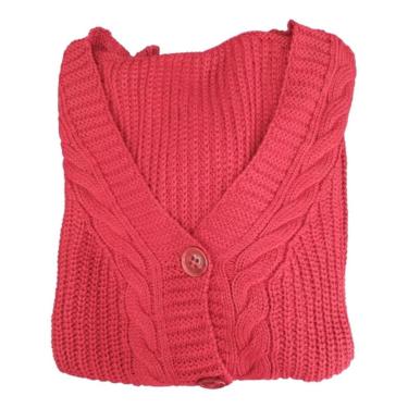 Imagem de Blusa De Frio Feminina Tricot Premium Quentinha Grossa Lã-Feminino