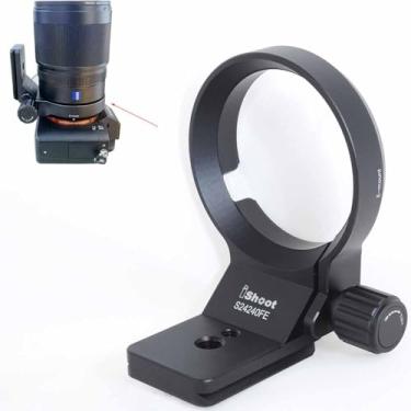Imagem de Suporte de colar de lente suporte tripé anel compatível com Sony FE 16-35mm F4 ZA OSS (SEL1635Z), FE 16-35mm F2.8 GM (SEL1635GM), FE 16-70mm F4 ZA OSS (SEL1670Z), FE 35mm F1.4 ZA (SEL35F14ZZ) )
