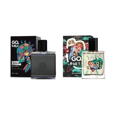 Imagem de Kit 2 perfumes EDP doces amadeirados sensuais Go Man - ideal para noite, balada, festas, encontros, para marcar presença
