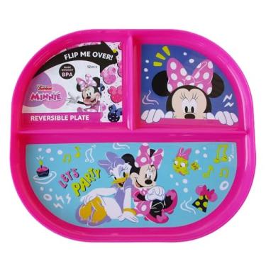 Imagem de Show-Offs Placa reversível sem BPA – 20 x 18 cm (Minnie), média