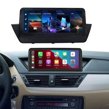 Imagem de Autoabc Receptor de rádio multimídia com tela sensível ao toque sem fio Carplay/Android Auto 10,25 polegadas para BMW X1 Serie E84 2009-2015 CIC-System Car Radio Retain Original Amprifier Stereo Sound