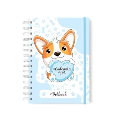 Imagem de Caderneta Vacinação Pet Vida Completa Canino Capa Dura A5