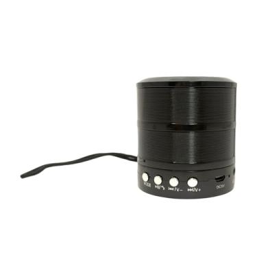 Imagem de Caixa De Som Portátil com Bluetooth, Conectividade Sem Fio, Microfone Embutido e Estilo Moderno, Ideal para Festas e Viagens