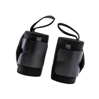 Imagem de Dynwave 2Pcs Fitness Wrist Straps Wrist Compression Strap Wrist Protection, Wrist Support for Gym Men Women Sports Fitness Basketball, Preto