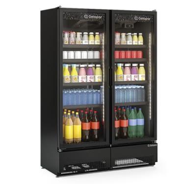 Imagem de Refrigerador/Expositor Vertical Conveniência GCVR-950 CB PR Gelopar - Preto 957L Iluminação LED 0° a +7°C 220V