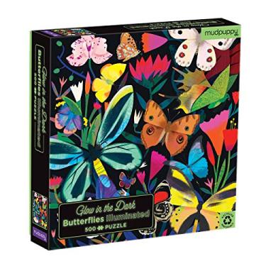 Imagem de Butterflies Illuminated 500 Piece Glow in the Dark Family Puzzle