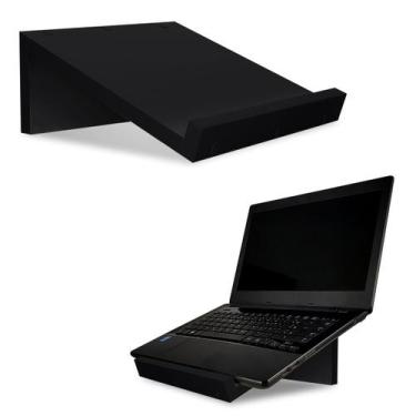 Imagem de Suporte para Notebook Base de Mesa Ergonômica Gamer Spark Preto - Genu
