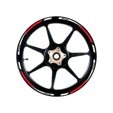 Imagem de Friso Refletivo Para Moto Yamaha Fazer Vermelho Frete Grátis - Geral, 
