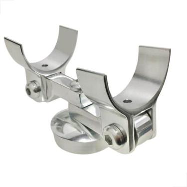 Imagem de Conexão Articulada Dupla Corrimão De 2 Polegadas Brilhante - Fast Vidr