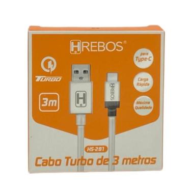 Imagem de Cabo Hrebos Tipo C 3 Metros