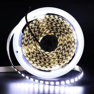 Imagem de Fita Led Branco Frio 5m 2835 Luz Em 6500k 120 Leds 12v - MAXBOM