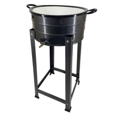 Imagem de Fritador à Gás com Tacho 18 Polegadas 10L Fortmix