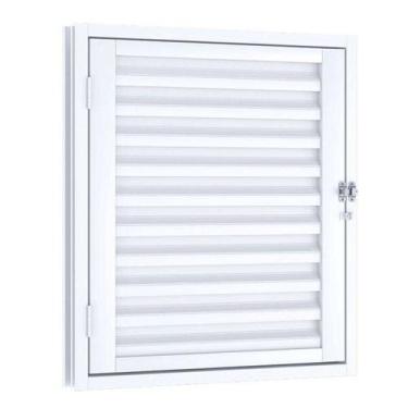 Imagem de Porta de Aço Alçapão 80x60cm com Porta Cadeado Riobras