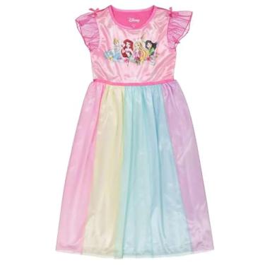Imagem de Disney Encanto para meninas | Frozen | Pequena Sereia | Camisola Minnie Mouse, Vestido de festa de princesa 5, 2 Anos