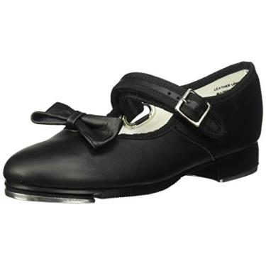 Imagem de Capezio Tênis de sapateado Mary Jane 3800 para crianças pequenas/grandes, Preto, 10 Toddler