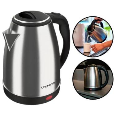 Imagem de Chaleira Elétrica Térmica Inox Bule Unitermi Jarra 1.8L 110v