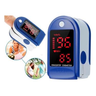 Imagem de Oxímetro Digital Medidor de Saturação de Oxigênio no Sangue - Oestesom