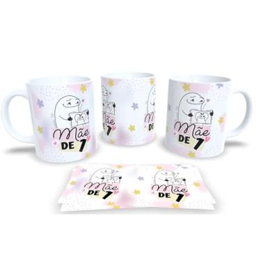 Imagem de Caneca Branca de Porcelana Personalizadas Flork dia das Mães (Mod.9)