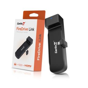 Imagem de Carlinkit FireDrive Link - Converta CarPlay com fio para HDMI para transmissão Fire TV Sticaming, solução de entretenimento de carro, compatível apenas com Fire TV Stick, configuração rápida e fácil,
