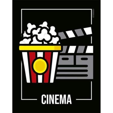Imagem de Kit 3 Placas Desenho Cinema