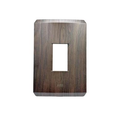 Imagem de Placa Vertical 1 Posto 4X2 Wengue Step 2Cl0N437199Br Abb
