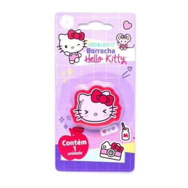 Imagem de Borracha Escolar Personagem Hello Kitty Blister Leo & Leo - LEO&LEO, V